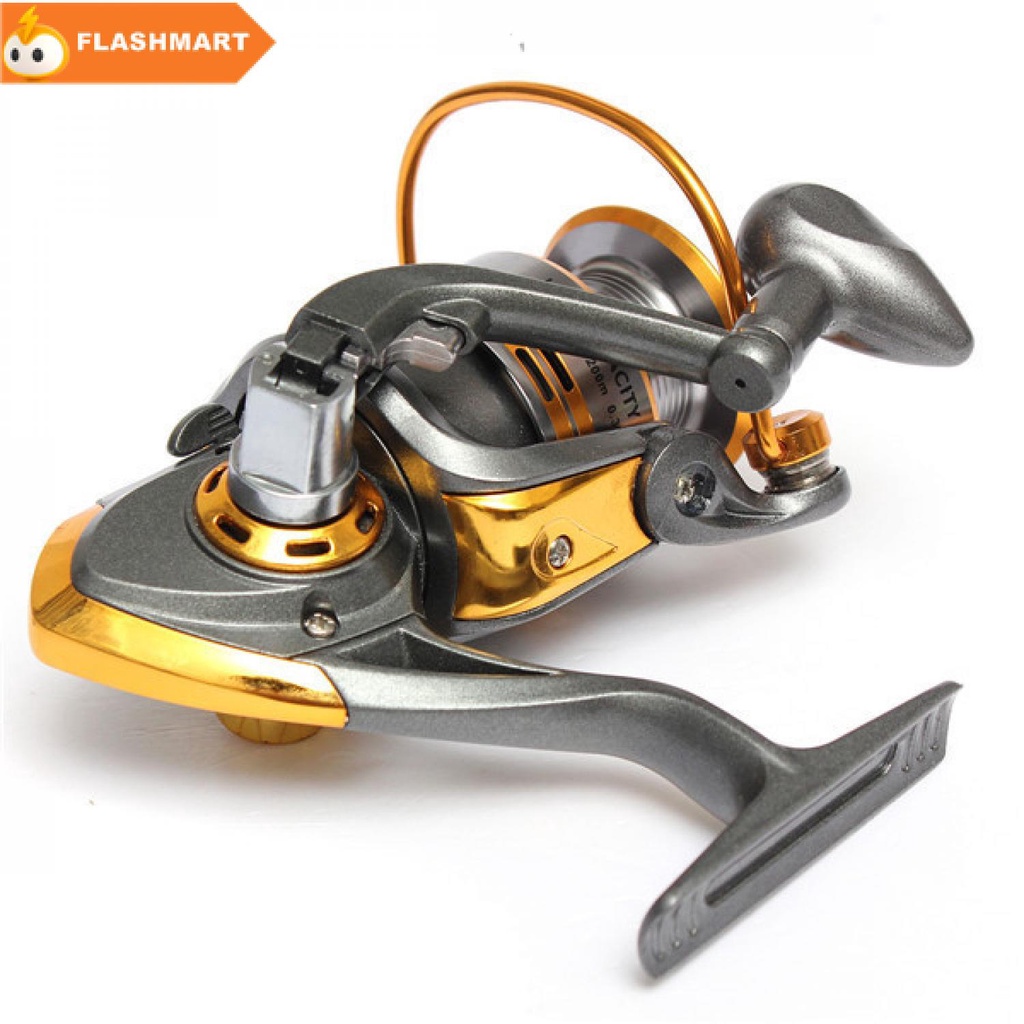 FLASHMART  Gulungan Pancing Metal Fishing Spinning Reel 4.9:1 Ratio 10 BB - DB6000