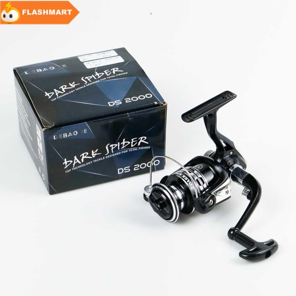 FLASHMART  Dark Spider DS2000 Spinning Reel Pancing 5.2:1 12+1 Ball Bearing