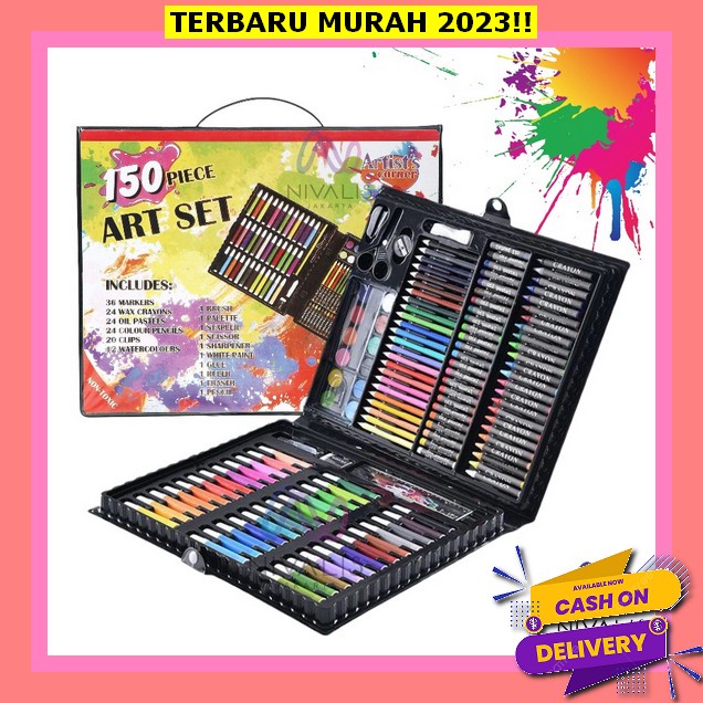 

Crayon Set Koper 2023 Kayon Tk Sd Sekolah Pastel Anak Paud Pensil Warna Warna Cerah Umur 3 4 5 6 7 Th Alat Lukis Terbaru Hadiah Kado Set Koper Murah Baru Viral Krayon Anak Lengkap Usia 9 10 11 12 Thn Alat Tulis Mewarnai Nivalis Jakarta Art Set 150 Pcs C