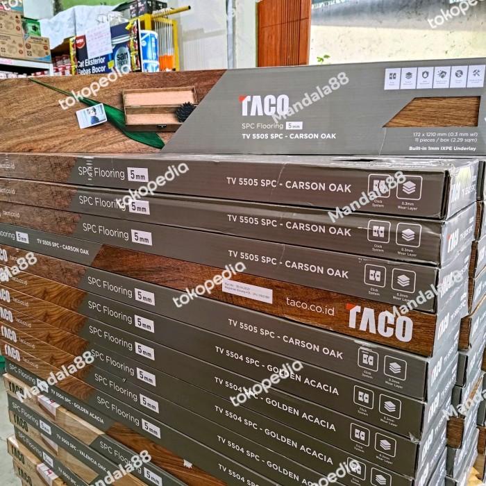 Terlaris Taco Spc Taco Vinyl Taco Lantai Taco Flooring Taco 3Mm 4Mm 5Mm