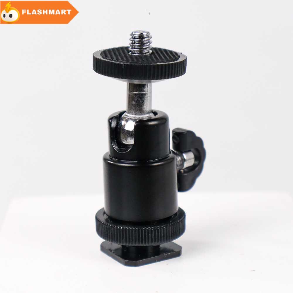 FLASHMART TaffSTUDIO Ball Head Kamera Hot Shoe 1/4 - QM3621