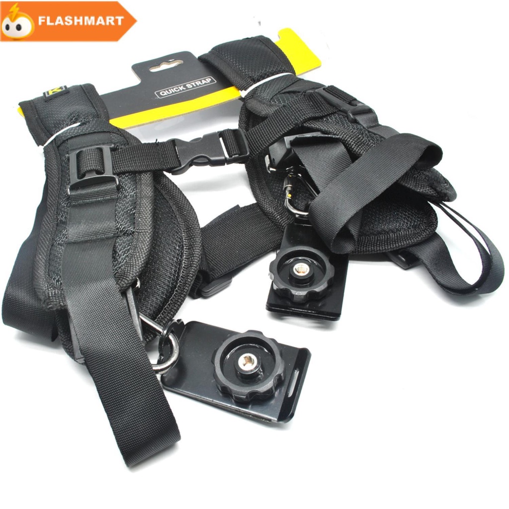 FLASHMART CADeN Tali Kamera Bahu untuk DSLR Camera Double Strap Belt - K002