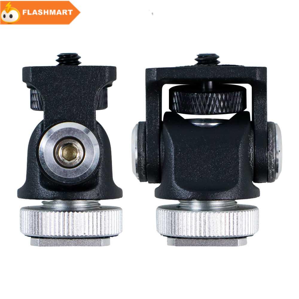 FLASHMART MINIFOCUS Hot Shoe Ball Head Lamp Flash Camera for Tripod 1/4 - MF-1901