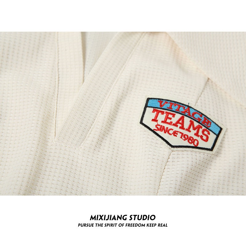 Red American hot girl bi persiapan gaya perguruan tinggi gaya keinginan murni rok pendek polo kerah pinggang slimming label gaun rok A-line