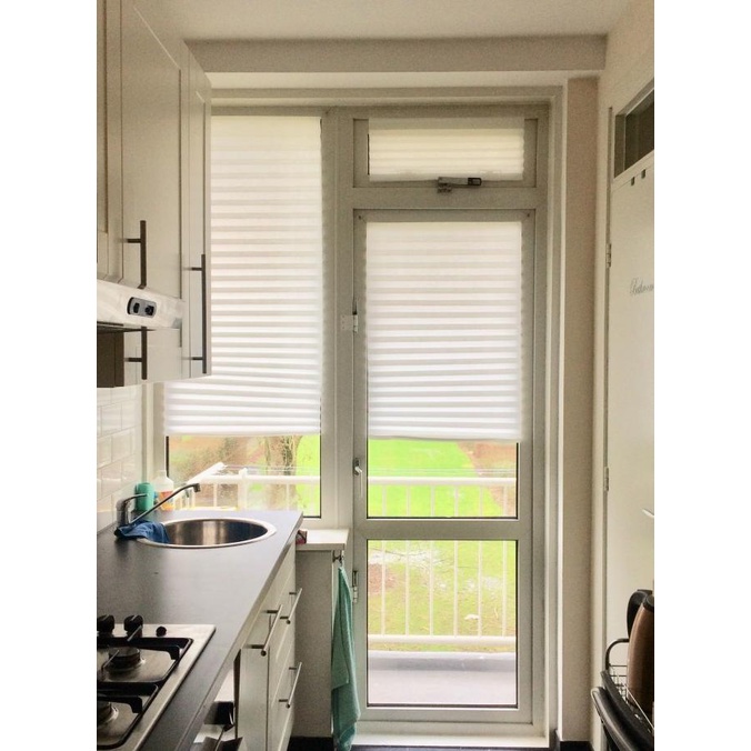 Tirai Lipat Minimalis Langsung Tempel / Vertical Blind SCHTS