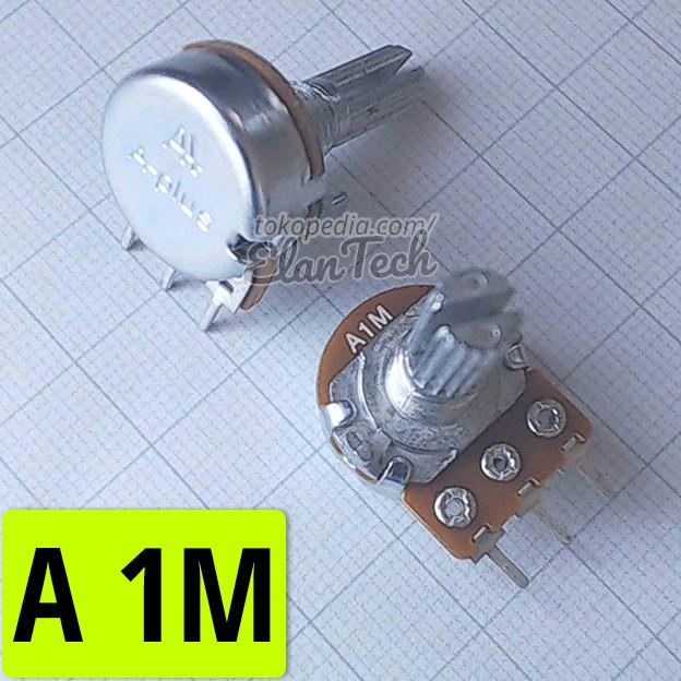 A1M Potensio A-Plus Aplus Mono Potensiometer A-1M A 1M Elan73c Ayo Beli