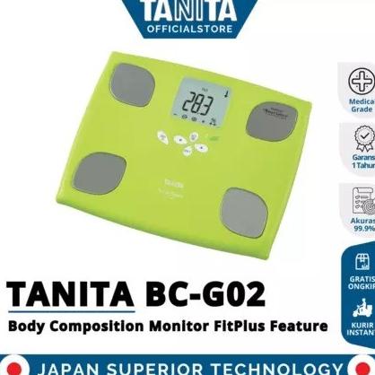 TANITA Digital Scale BC-G02 Body Composition Monitor (Green)