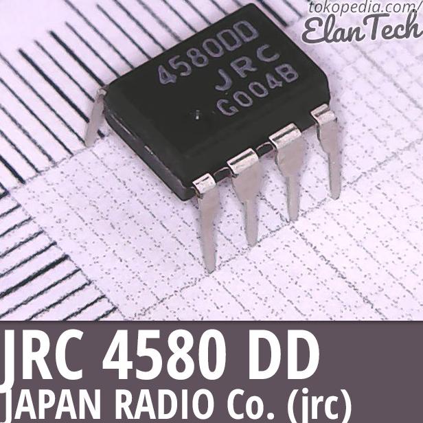 JRC4580DD / NJM4580 JRC NJM 4580DD Ori Original Asli Elan73c Segera Dapatkan