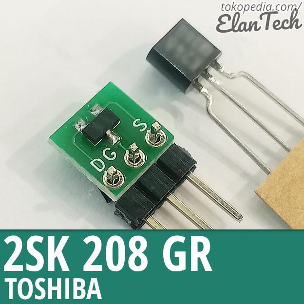 2SK208-GR Ori Toshiba 2SK208 SMD Sub 2SK30 2SK118 Transistor Elan73c Ayo Beli