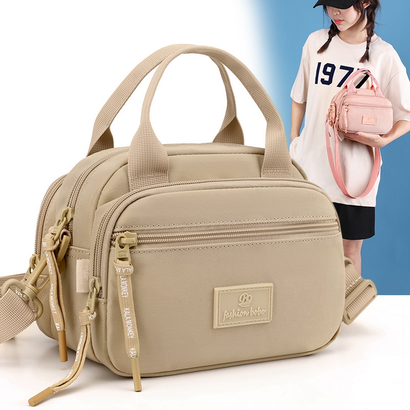 Tas selempang BOBO FASHION 9919-7 tas selempang wanita original import nilon waterproof