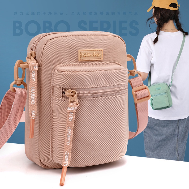 Tas selempang BOBO FASHION 6810 tas selempang wanita original import tas pinggang wanita anti air