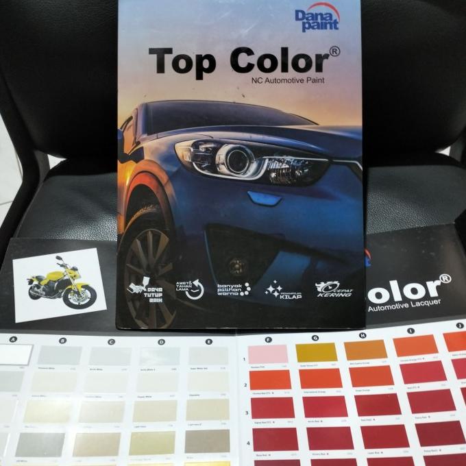 :::::::] Katalog cat top color,catalog top color,kartu warna top color