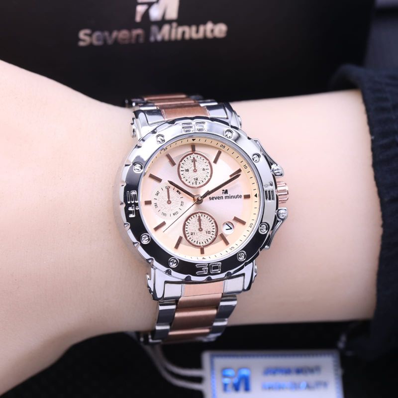 Jam Tangan Wanita Analog Original Seven Minute Tahan Air Best Seller