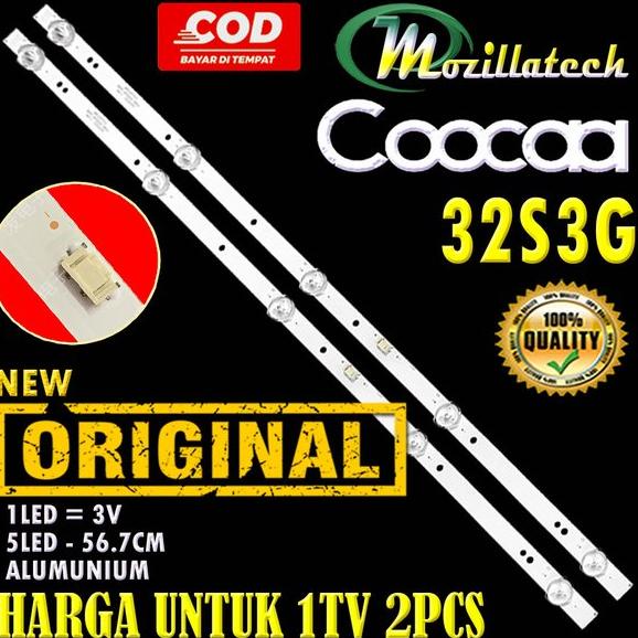 BACKLIGHT TV LED COOCAA 32S3G BACKLIGHT COOCA COOCAA COCA KOKA 32S3G