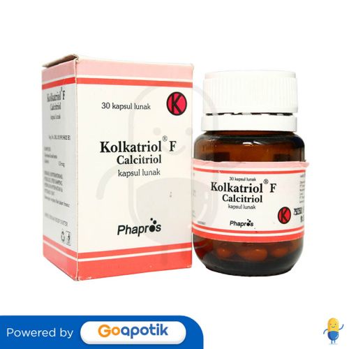 KOLKATRIOL FORTE 0,5 MCG BOTOL 30 TABLET