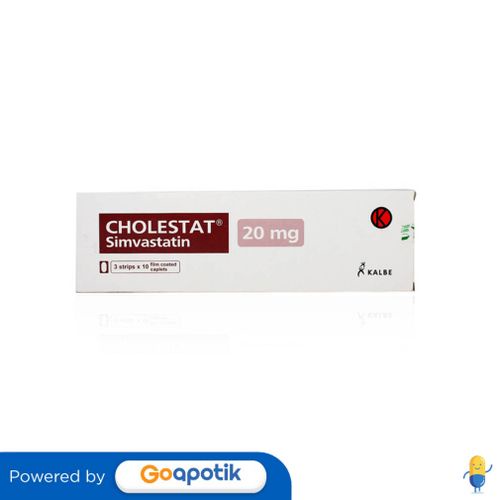 CHOLESTAT 20 MG BOX 30 KAPLET