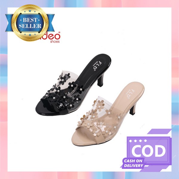 Heels Hills Heel Sepatu Hak Tinggi Hak Tahu Sandal Haihil Ibu2 Kondangan Pesta Murah Import Mewah Te