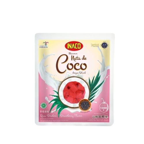 

Inaco Nata De Coco Selasih Strawberry 1kg