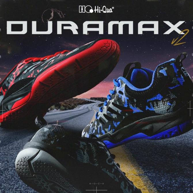 Sepatu Badminton bulutangkis HI-QUA HIQUA NEW DURAMAX V2 ORIGINAL