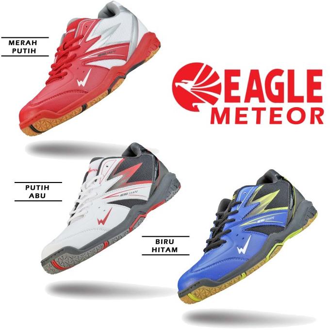 Sepatu Badminton Eagle Meteor Terbaru ORIGINAL - FREE BANYAK
