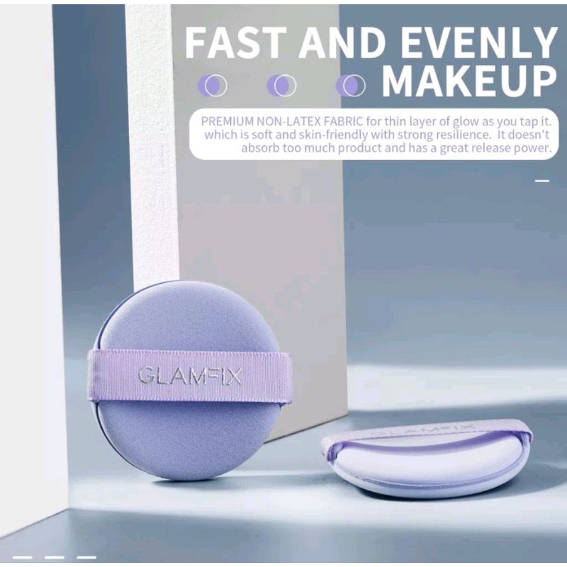 GLAMFIX Flawless Aircushion Puff isi 2 Glam Fix