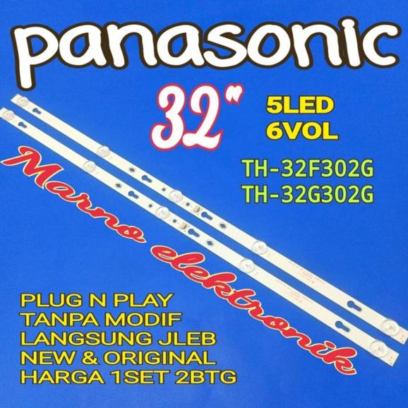 LAMPU BL BACKLIGHT LED TV PANASONIC 32INCH TH-32F302G TH-32G302G BL PANASONIK 32IN TH32F302G TH32G30