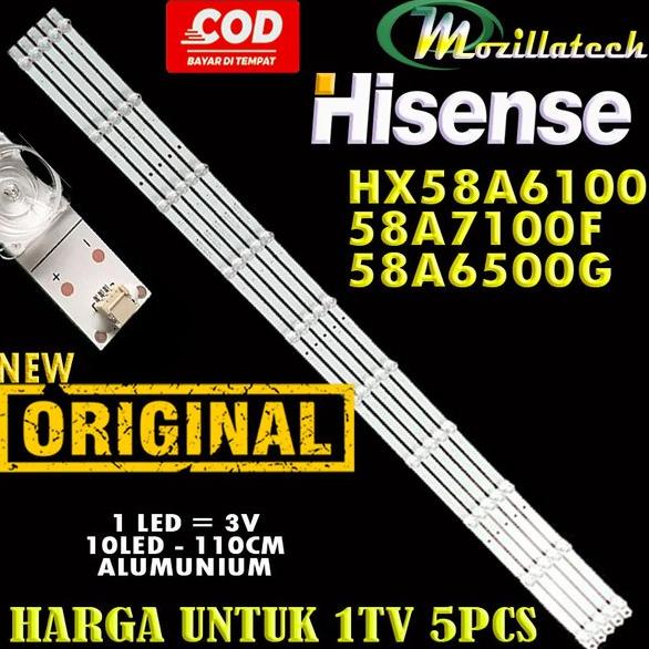 BACKLIGHT TV LED HISENSE 58 HX58A6100 58A7100F 58A6500G 58A6100 58A7100 58A6500