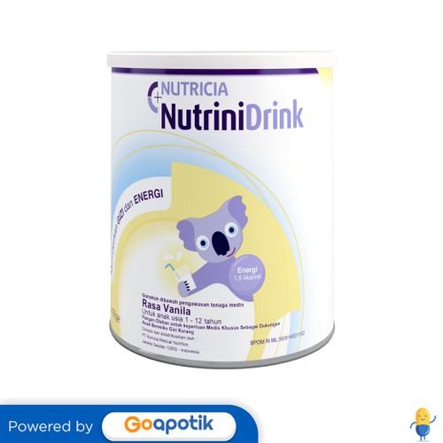 

NUTRINIDRINK RASA VANILA 1-12 TAHUN 400 GRAM KALENG