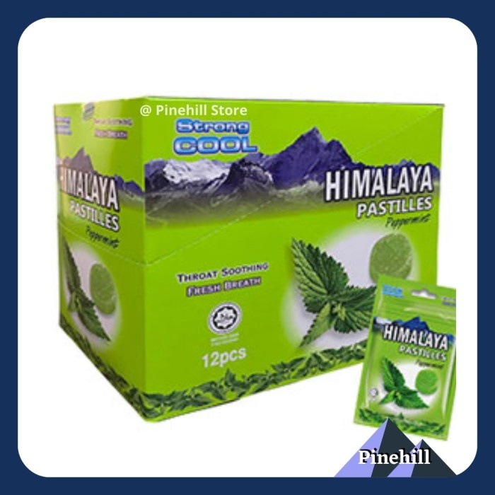 

Himalaya Himalayan Pastilles Peppermint - Permen Himalaya Pastiles