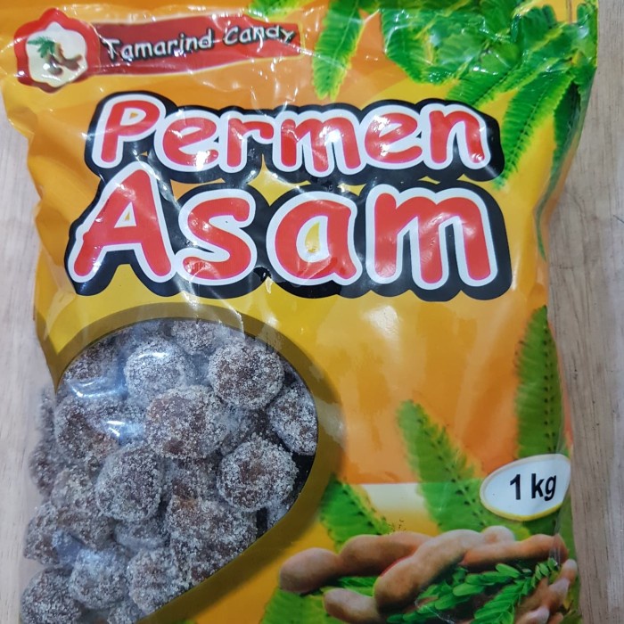 

1Kg Permen Asam Jawa Asem Bulat