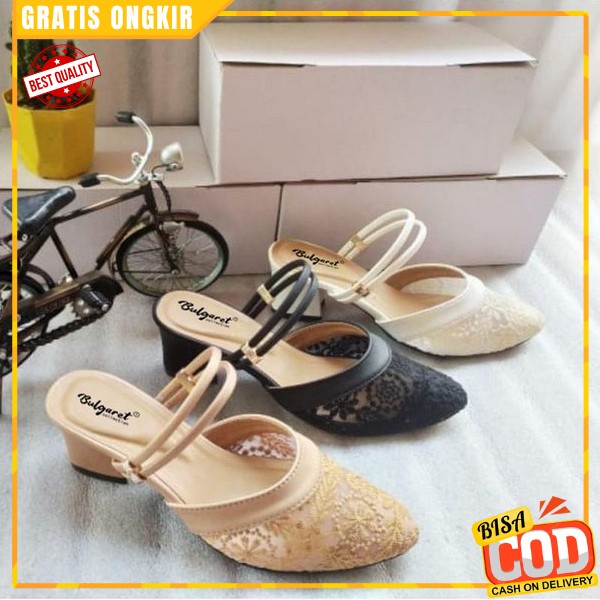 High Hils Wanita Hils Wanita Sendal Wanita High Hils Glite Cp469 Gliter  High Heels Pesta Wanita Bru