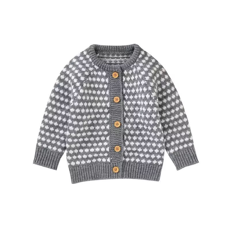 Kids Cardy Bintik Polka rajut Anak