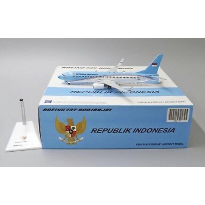 Diecast Pesawat Kepresidenan Ri 1 (Bbj2) 1/200 By Jc -Wings: