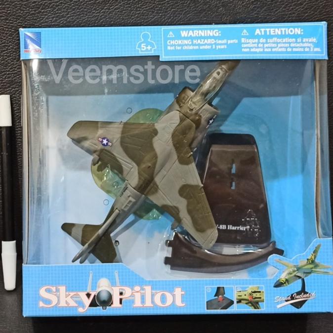 Die Cast 1:72 Pesawat Tempur Av-8B Harrier [Newray]