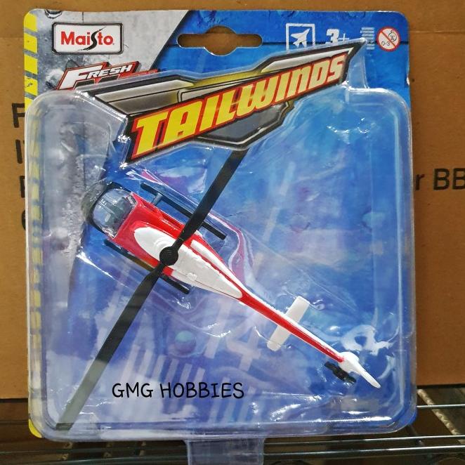 Maisto Helikopter Diecast Pesawat Helicopter Mainan Anak Miniatur