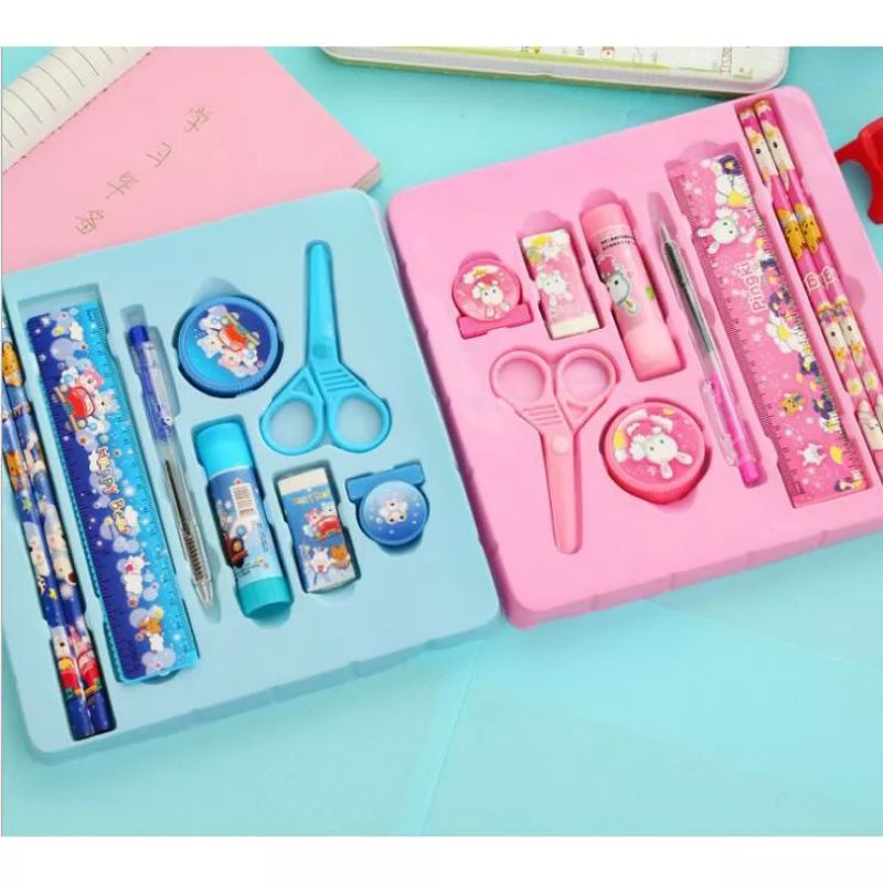 

HF-256 S5315 Alat Tulis Anak Sekolah Set 9 In 1 / Stationary Set / Alat Tulis Karakter Cute isi 9 pcs