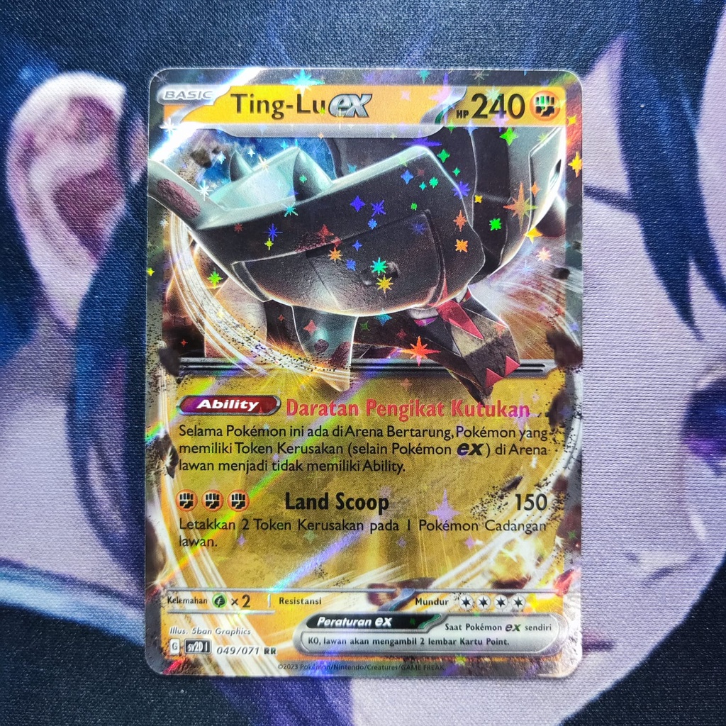 pokemon (ID) ting lu ex - SV2D 049/071 - RR