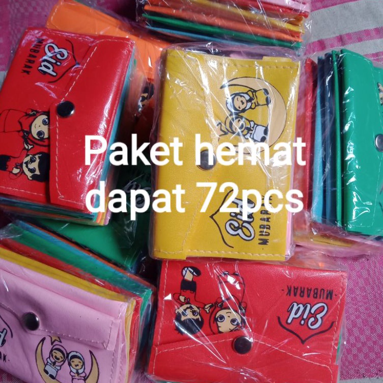 

Harga Update (Dapat 72pcs) Amplop lebaran lucu mini/ dompet lebaran kancing