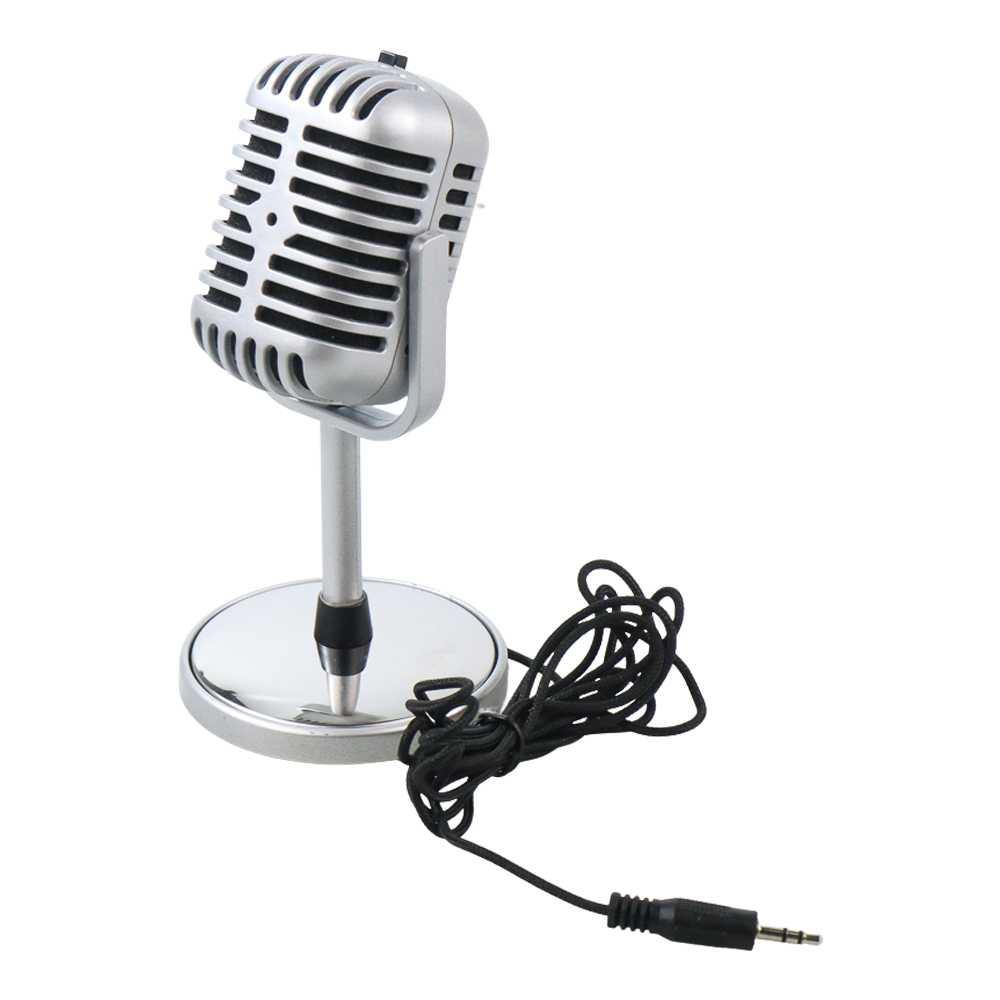 TERBARU TaffSTUDIO Microphone Condenser Classical Design Vintage Retro - C01U