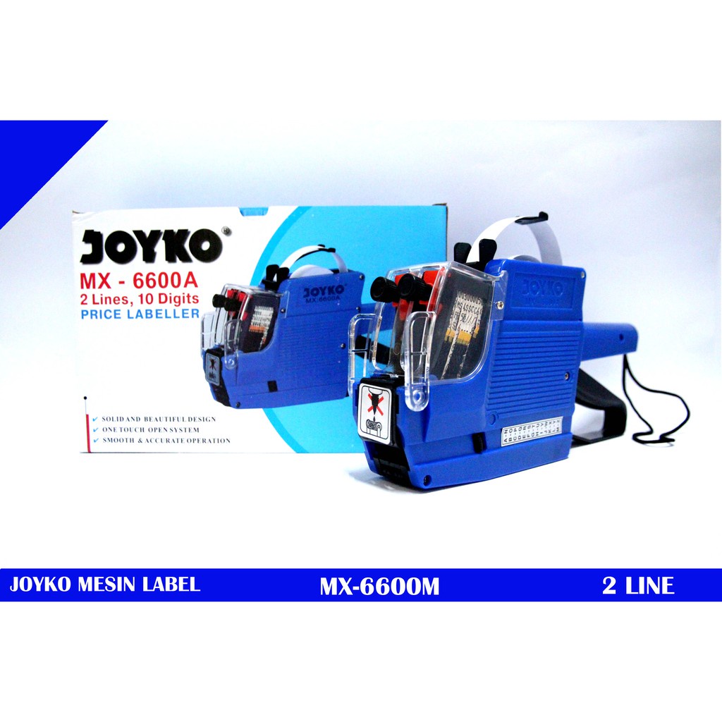 mesin label harga / labeller harga mx 6600 JOYKO - dua baris