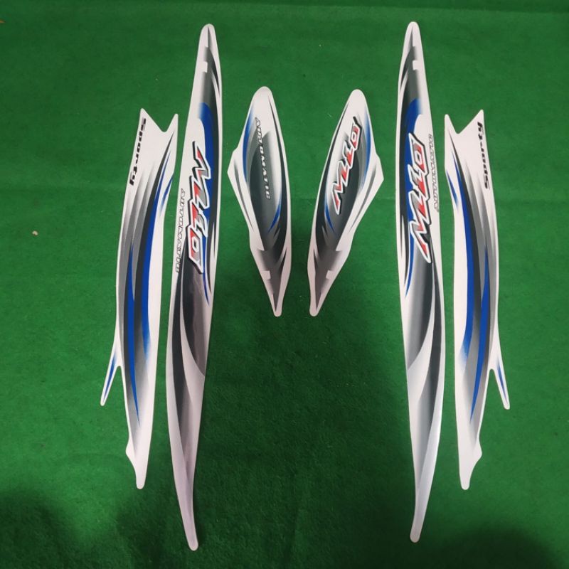 striping list mio sporty 2007 2008 putih