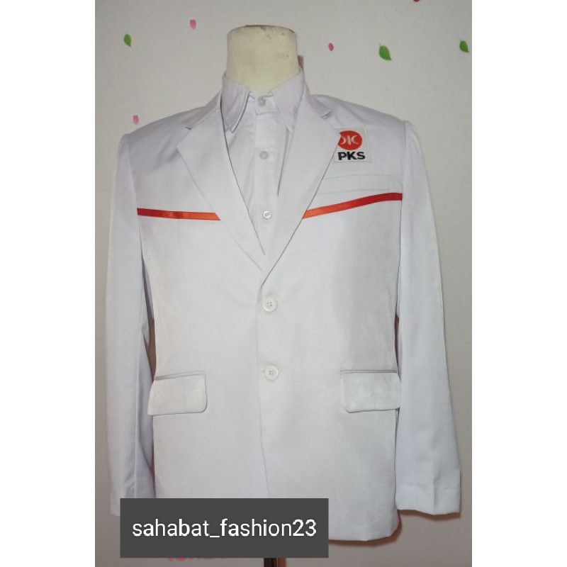 jas partai PKS/jas resmi partai/pria wanita