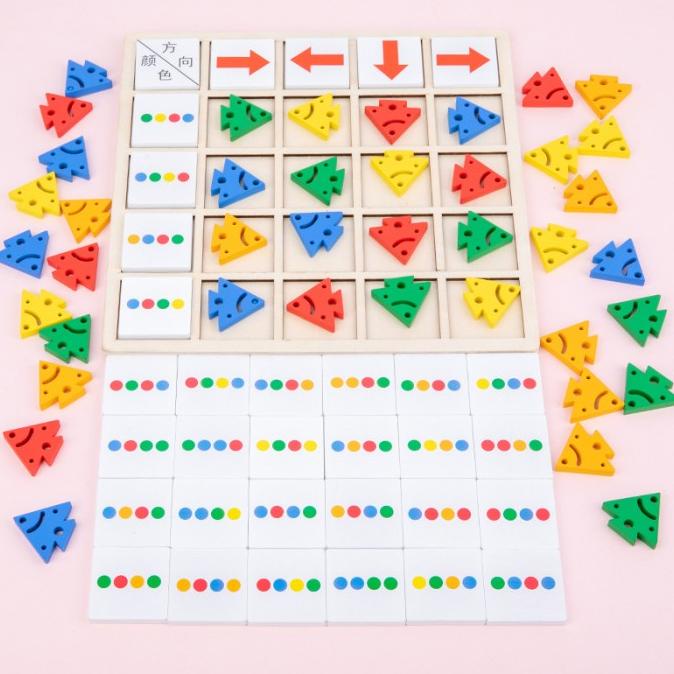 Must Have Color Direction / Puzzle Anak / Mainan Edukasi Anak /Montessori Terlaris