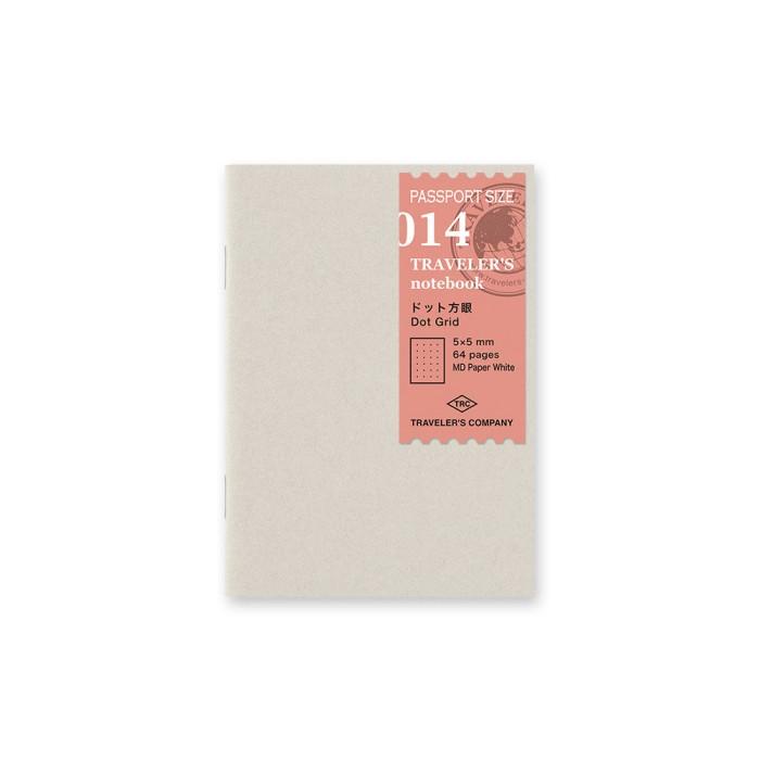 

Midori TRAVELER'S Notebook Passport Refill - 014 Dot Grid - Authentic