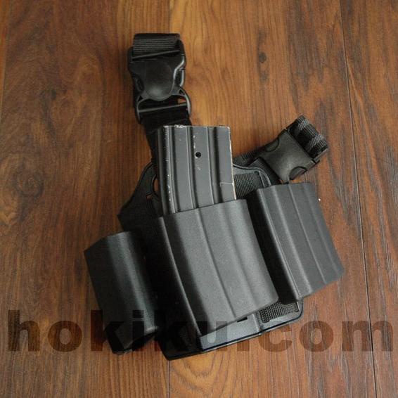 Safariland M4/Aug Magazine Dropleg Holster - Black