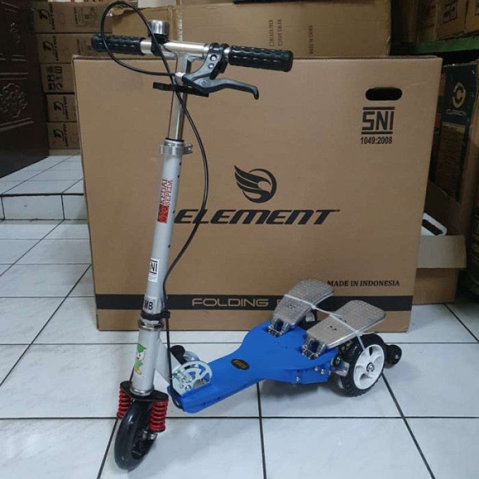 Best Seller Skuter Injak Rmb Element Qy11Ap Alloy Mainan Anak Otopet Genjot