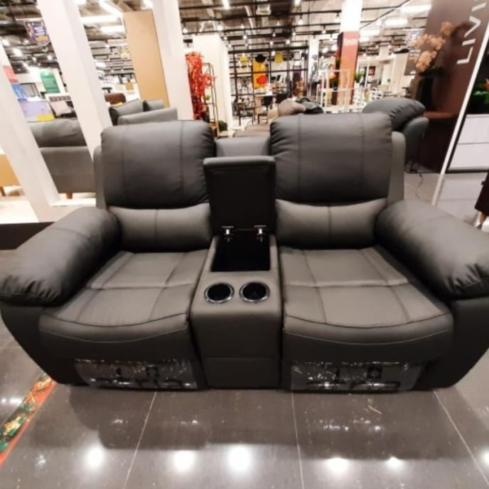 SOFA RECLINER 2 SEAT FREE ONGKIR JABODETABEK