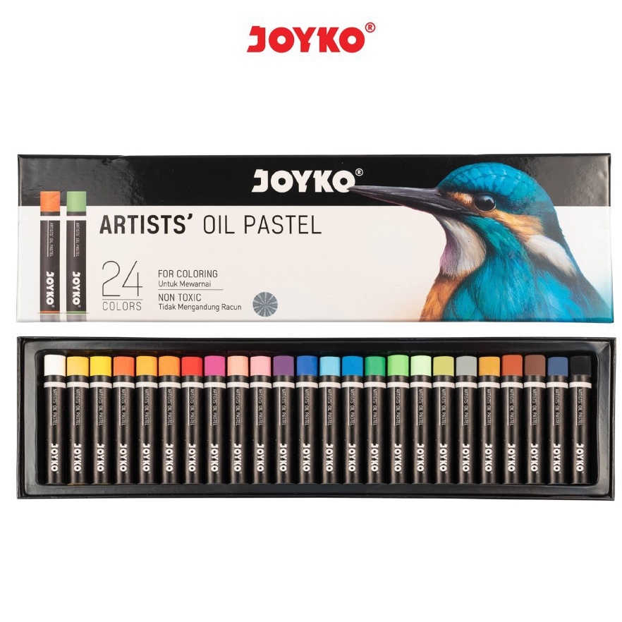 

Artists Oil Pastel Joyko OP-24ART 24 Warna {AMT.3Jn23g}