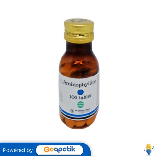 AMINOPHYLLINE CORONET CROWN 200 MG BOTOL 100 TABLET