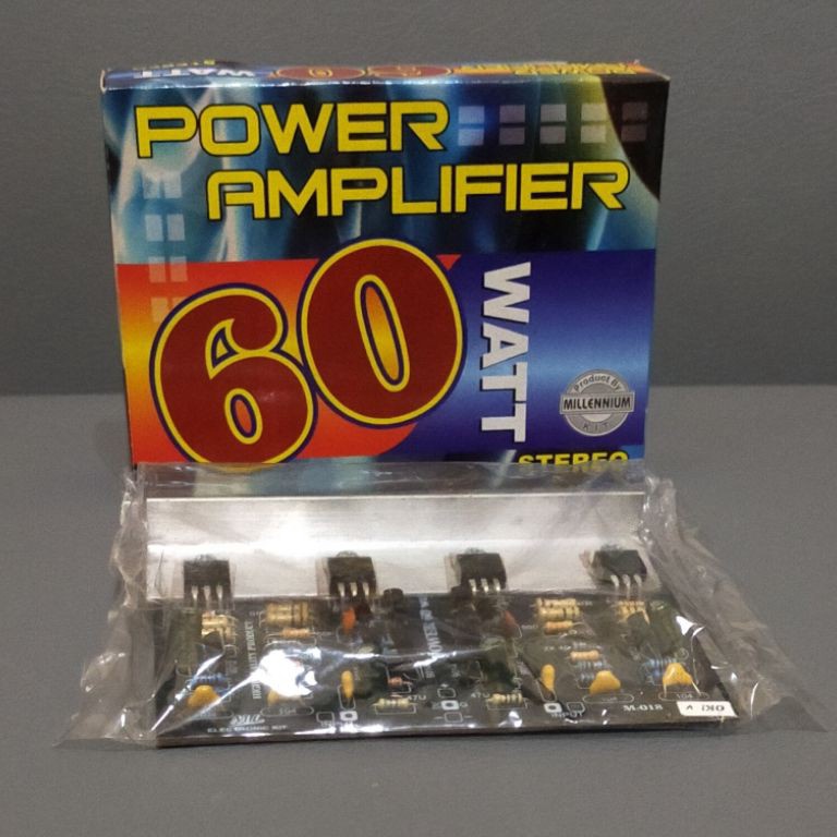 Recomended.. Kit Power Amplifier 60watt stereo HJZ